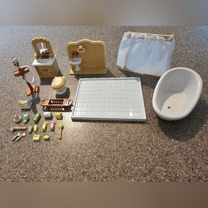Calico Critters Bathroom Set